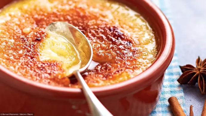 Crème catalane caramélisée - Restaurant bistronomique Redon